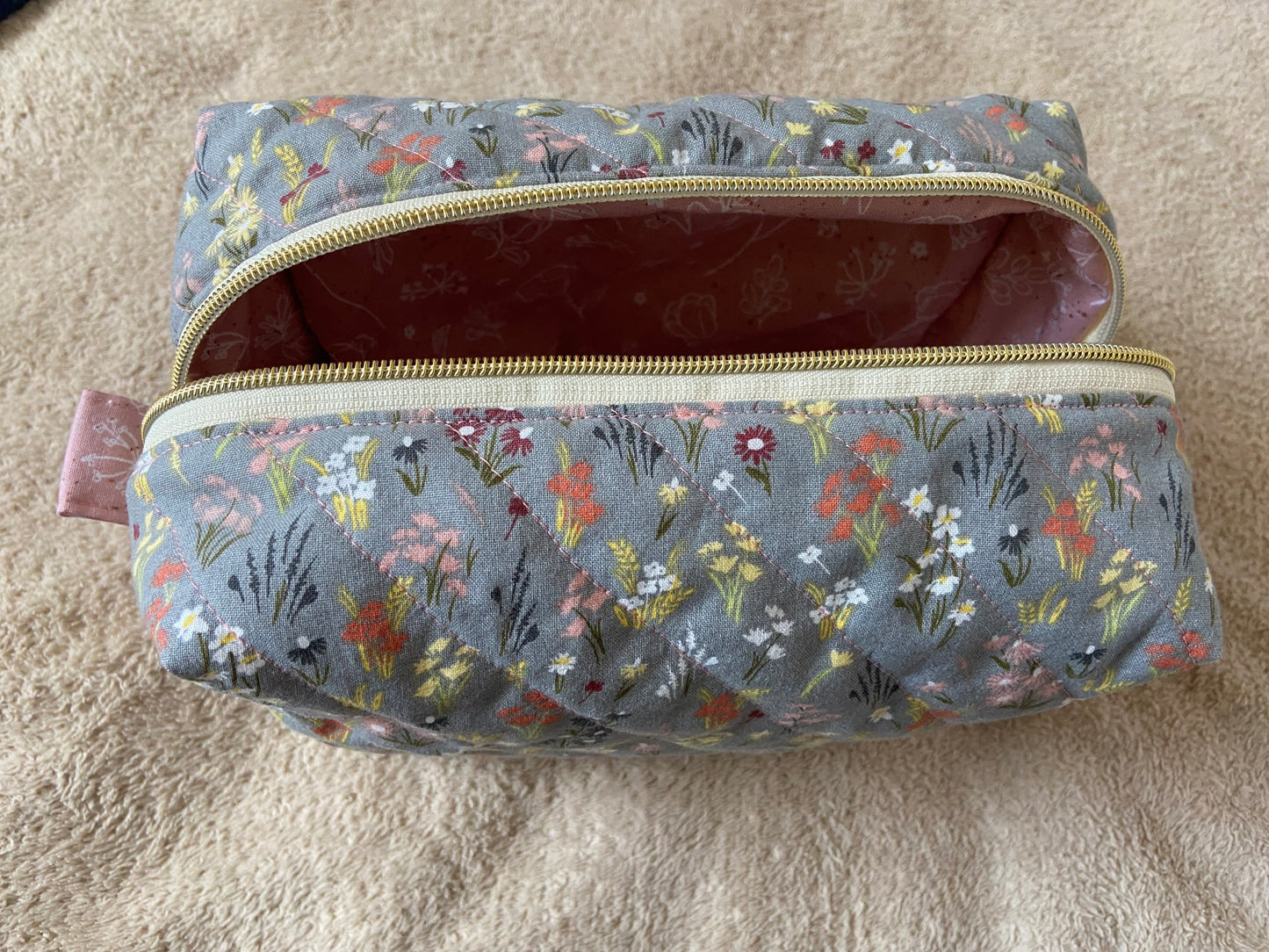 Floral Makeup Bag