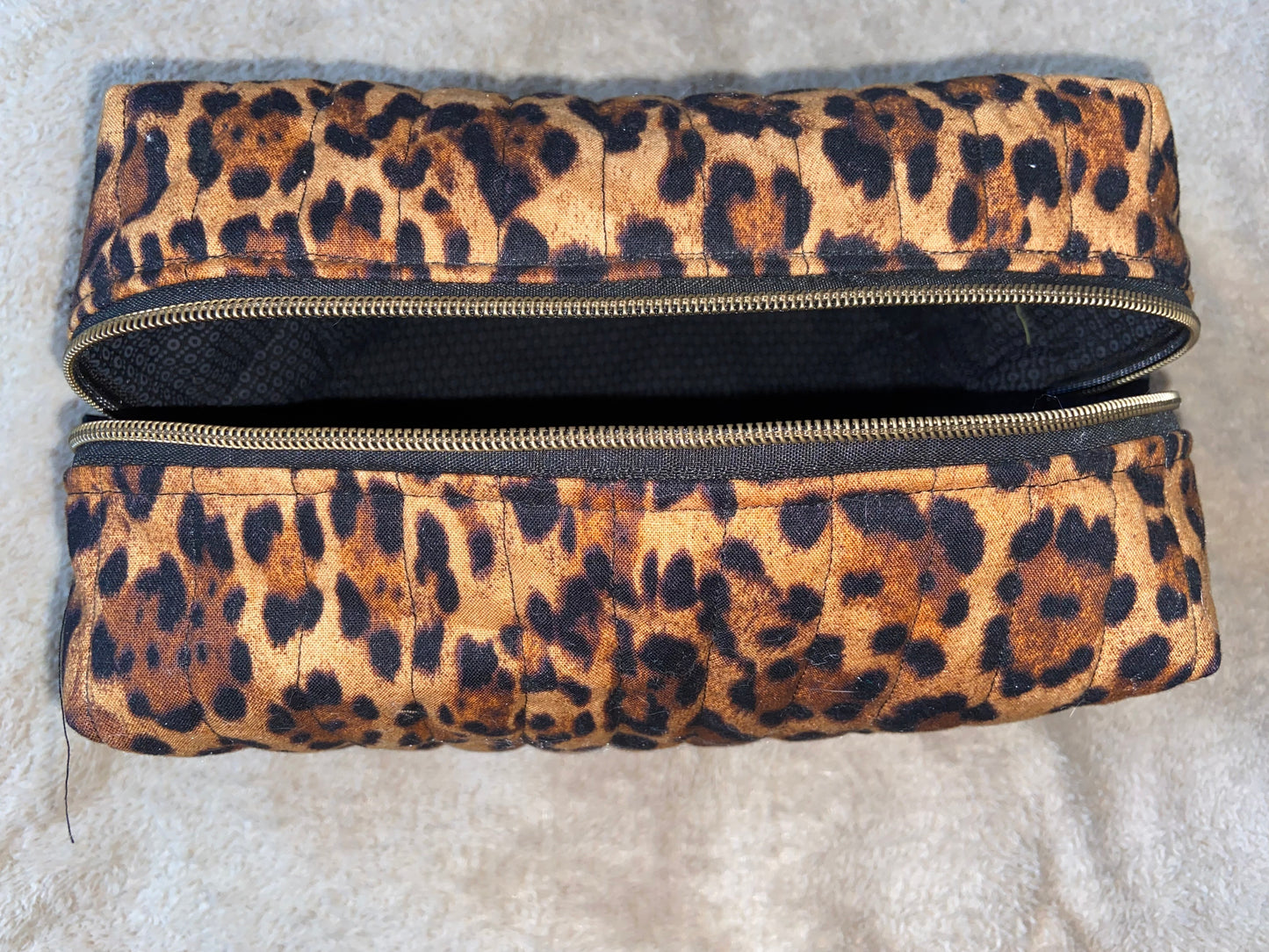 Animal Print Makeup Bag