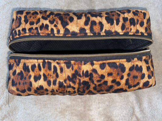 Animal Print Makeup Bag